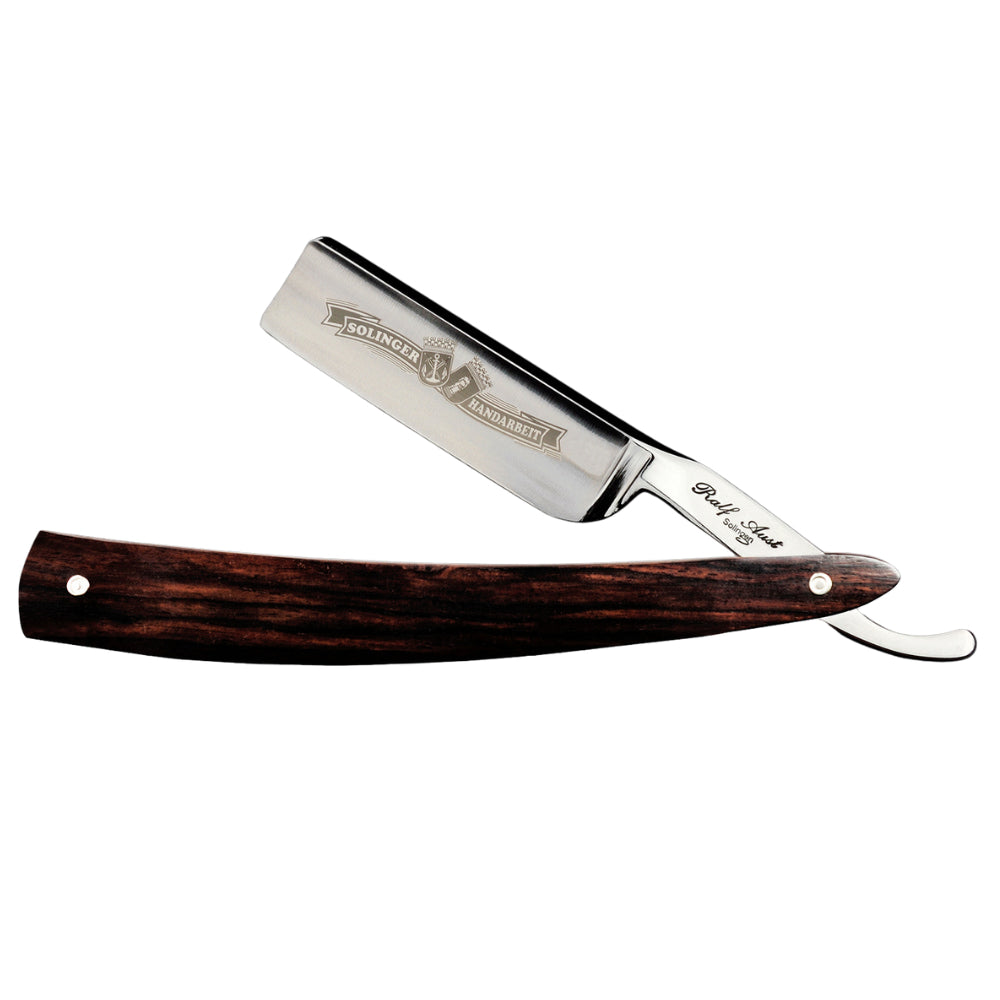 Ralf Aust Straight Razor 6/8" FH African Blackwood 121NPG-A-1