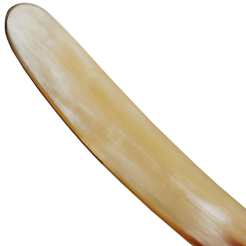 Ralf Aust Straight Razor 6/8" FH Natural Horn 121NPHH-A-G