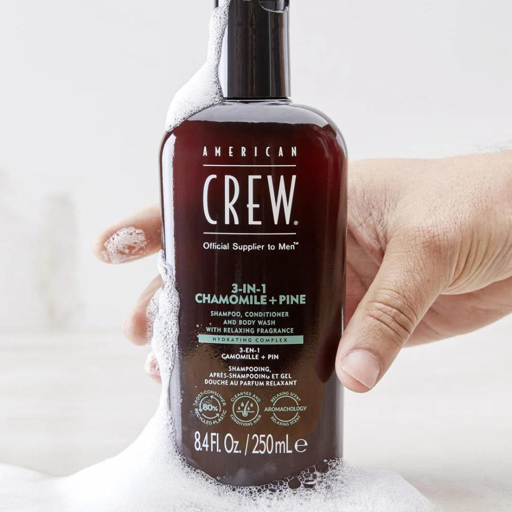 American Crew 3-in-1 Relaxing Chamomile Pine 450ml