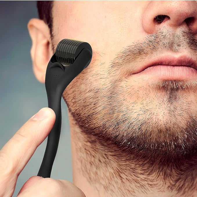 Beard & Blade Hair Growth Roller Matte Black