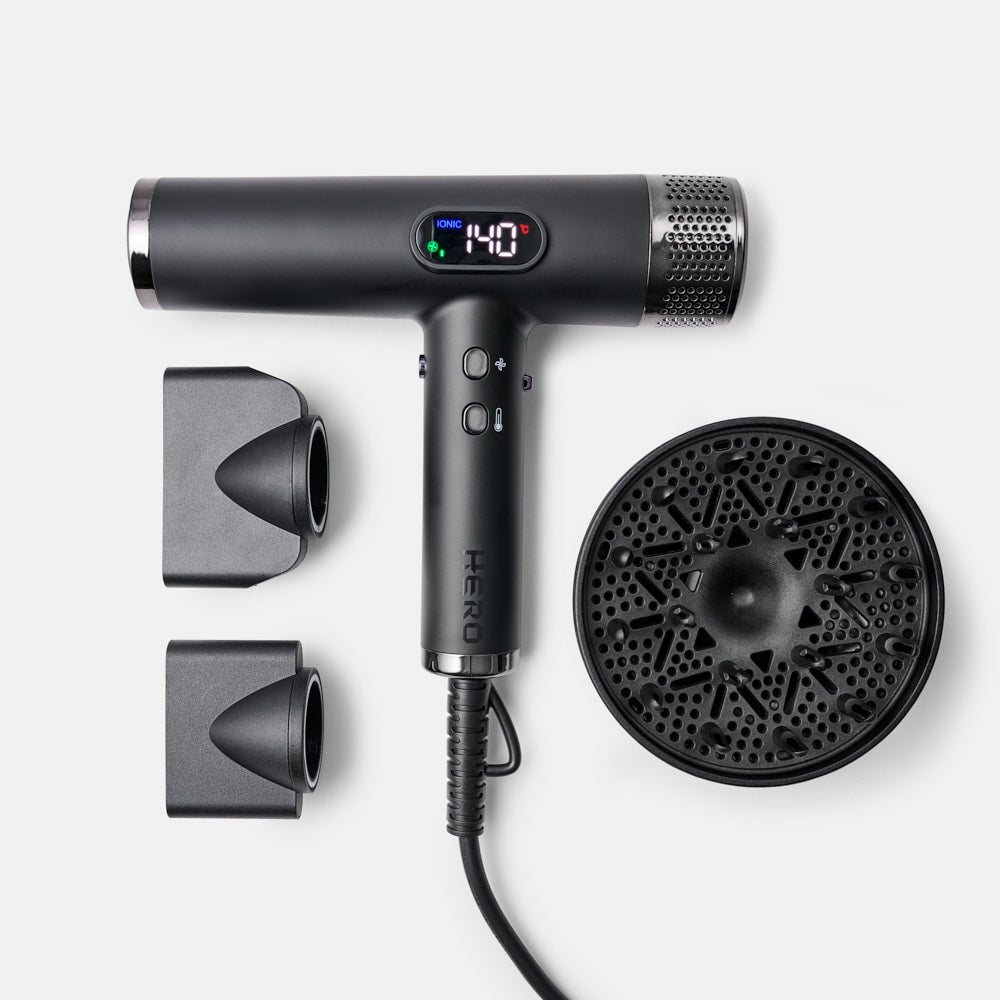 HERO Sonic Hair Dryer 2000w by Beard & Blade