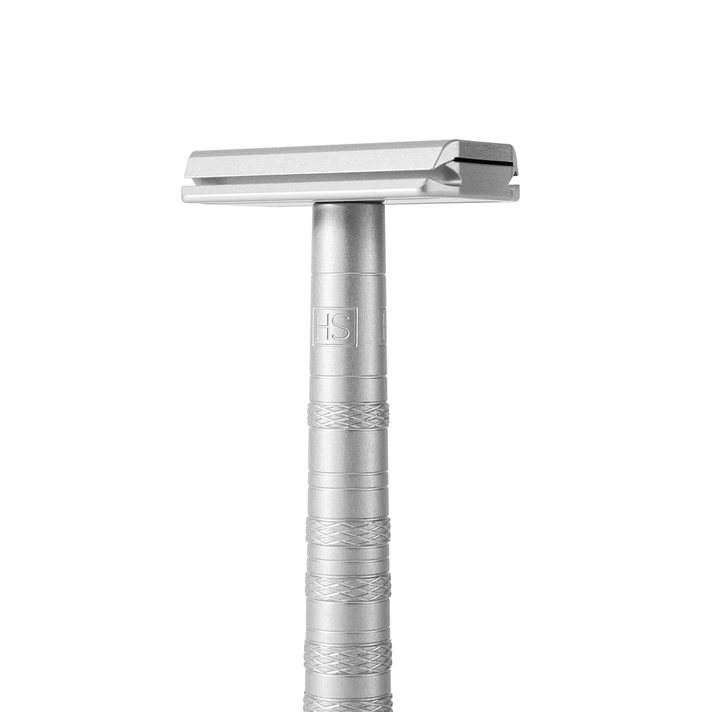 Henson AL13 Aluminium Safety Razor Kit with Premium Stand