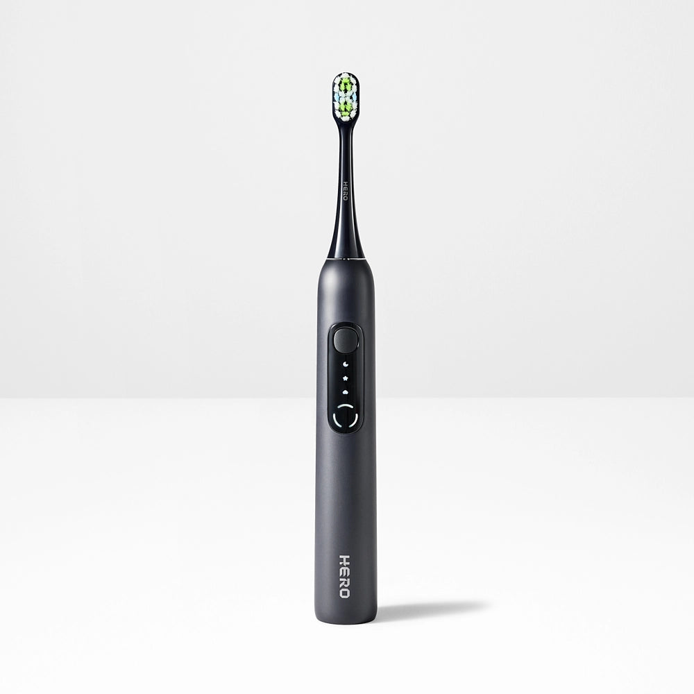 HERO Sonic Electric Toothbrush Black by Beard & Blade