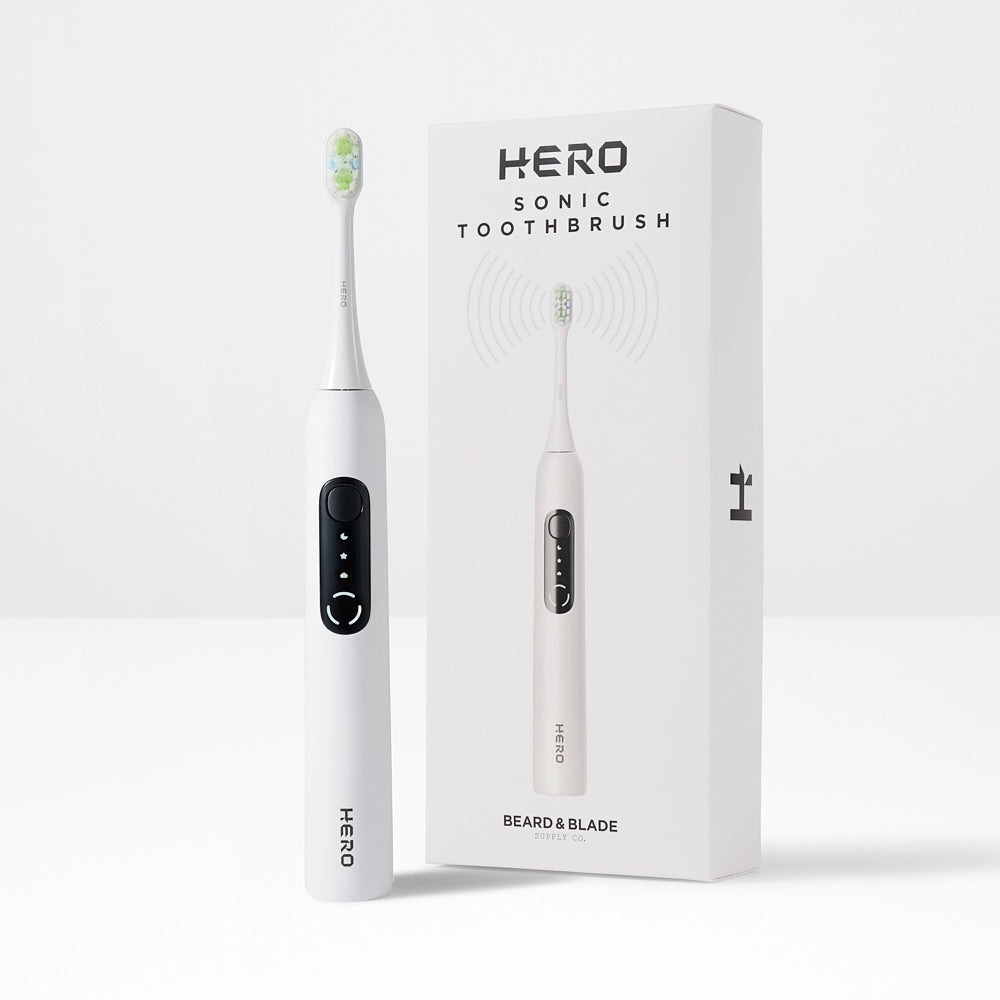 HERO Sonic Electric Toothbrush by Beard & Blade