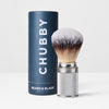 Beard & Blade Chubby Synthetic Shaving Brush Stainless Steel