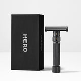 HERO Adjustable Safety Razor Black by Beard & Blade
