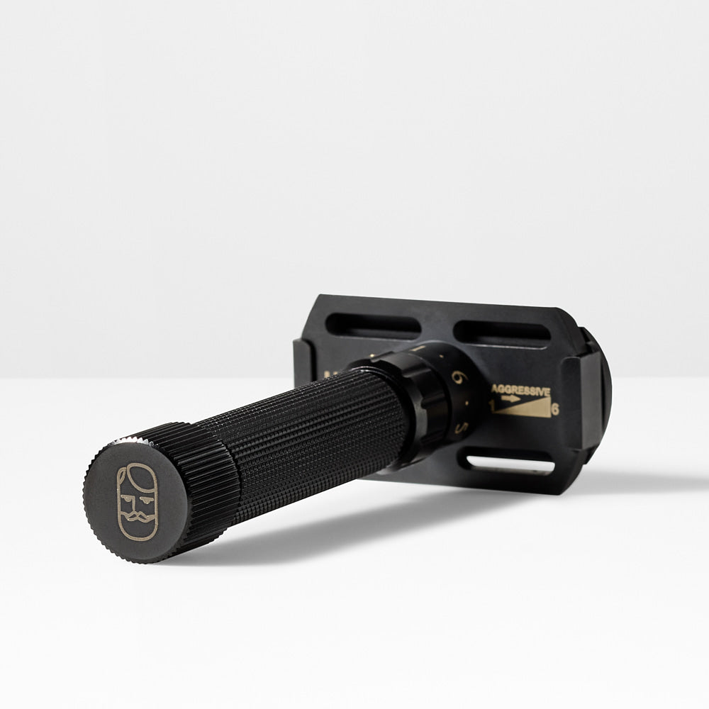 HERO Adjustable Safety Razor Black by Beard & Blade