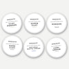 Beard & Blade Hair Styling Sample Pack, six 10g sample pots: Clay Pomade, Super Clay, Pomade, Dark Clay, Natural Matte Cream and Curl Cream