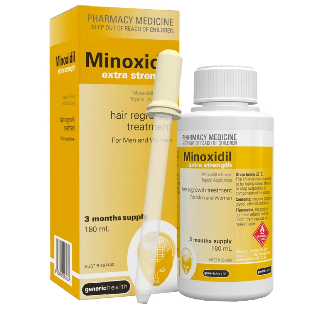 Minoxidil Extra Strength - 3 Month Supply