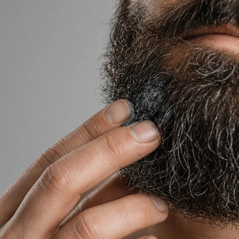 Head and beard in one step