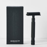 Beard & Blade Classic Safety Razor Long Handle Black