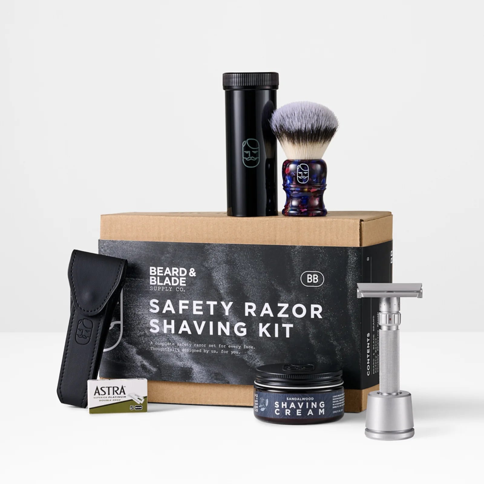 Beard & Blade HERO Adjustable Safety Razor Kit