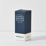 Beard & Blade Classic Synthetic Shaving Brush Faux Tortoiseshell
