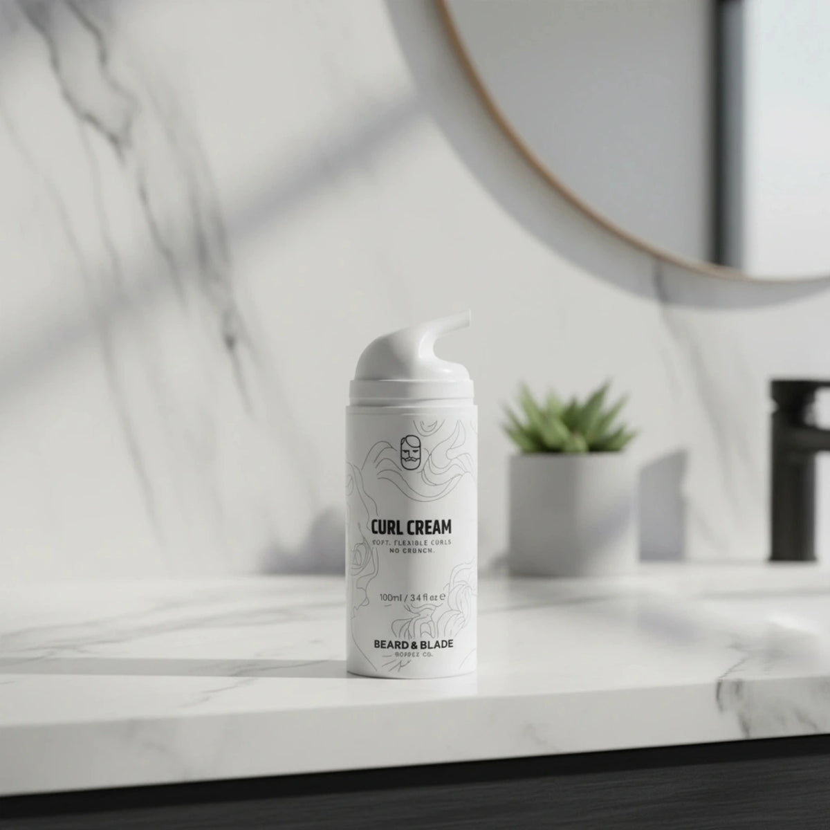 Beard & Blade Curl Cream lifestyle