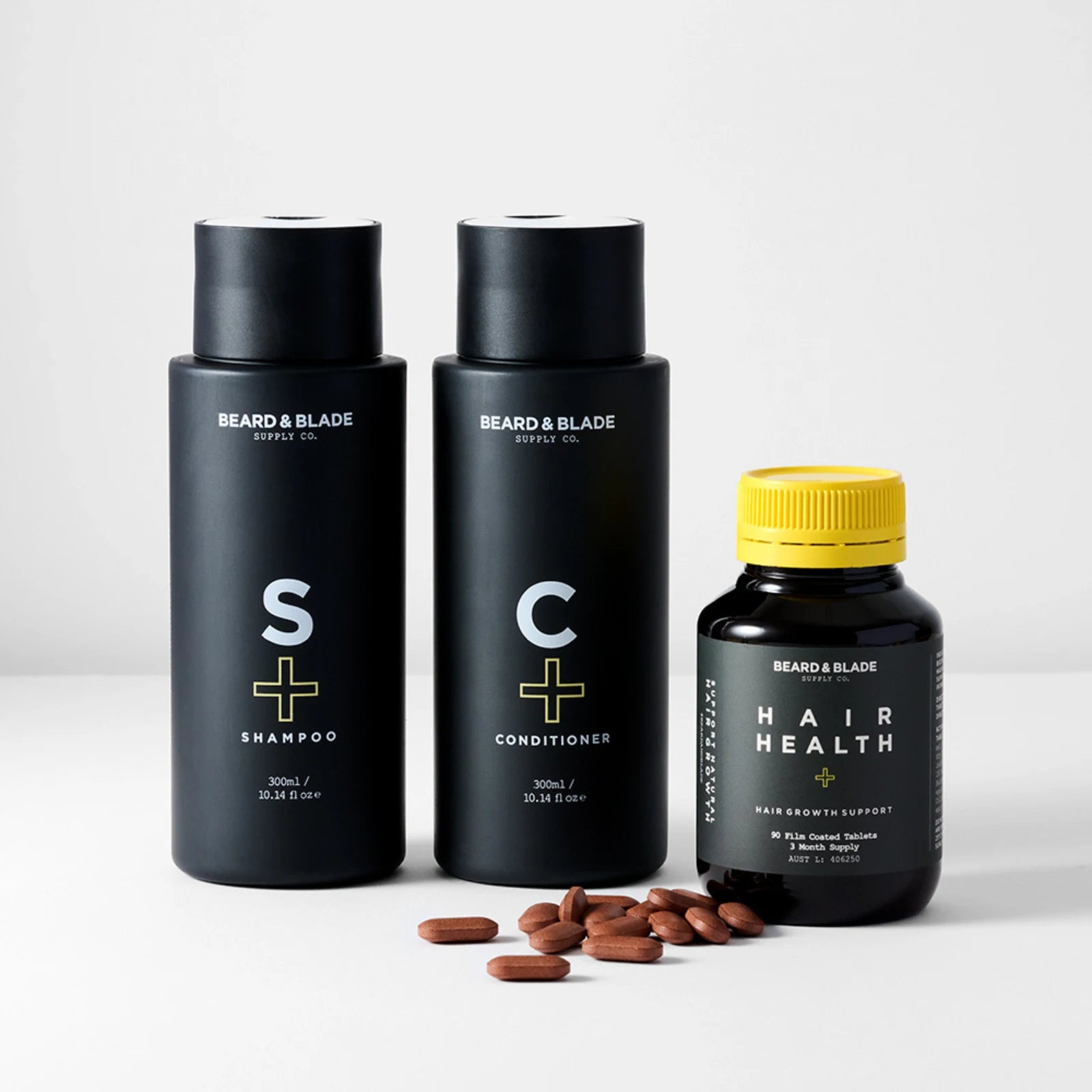 Beard & Blade Hair Health+ Thickening Kit