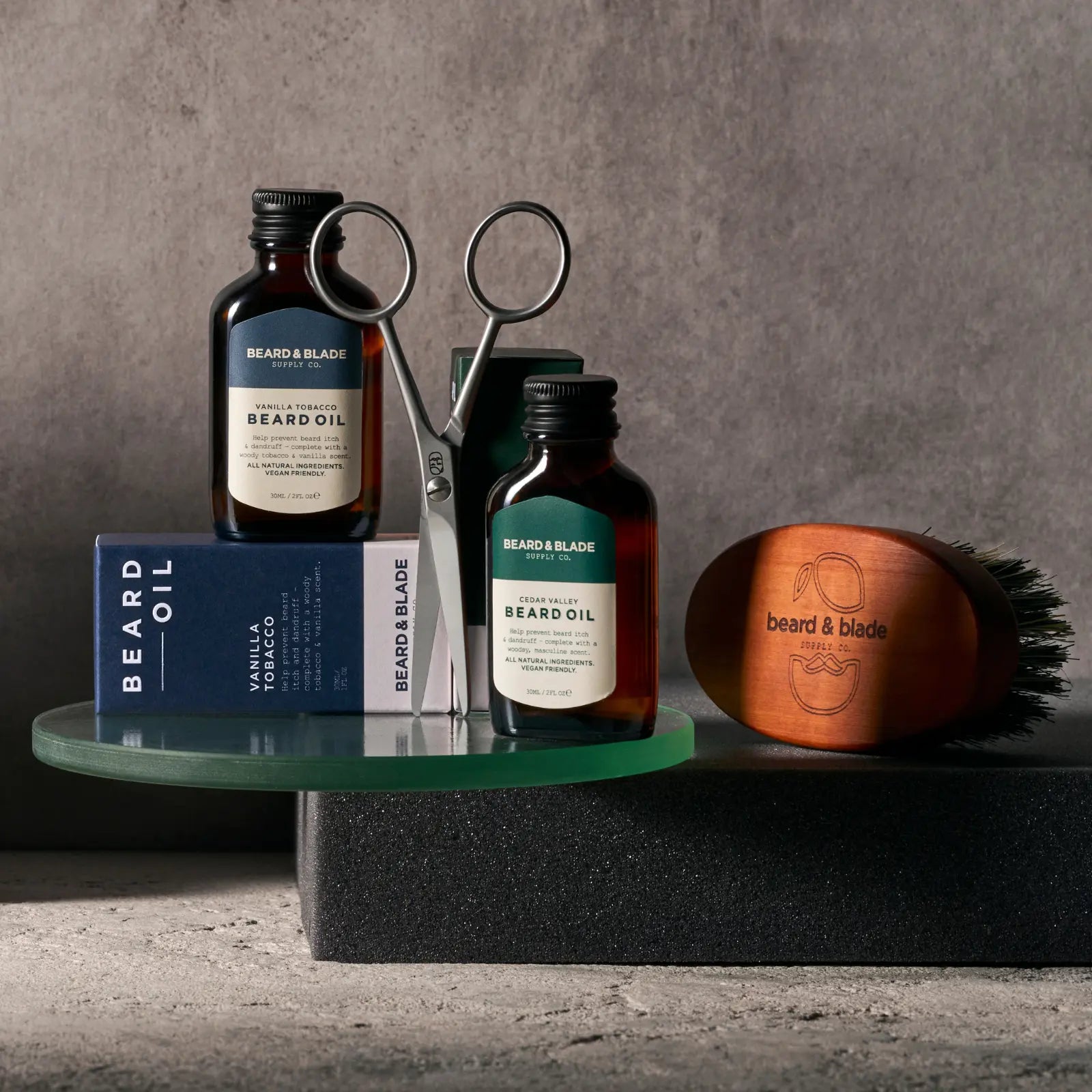 Beard & Blade Beard & Mo Scissors Stainless Steel 4.5"