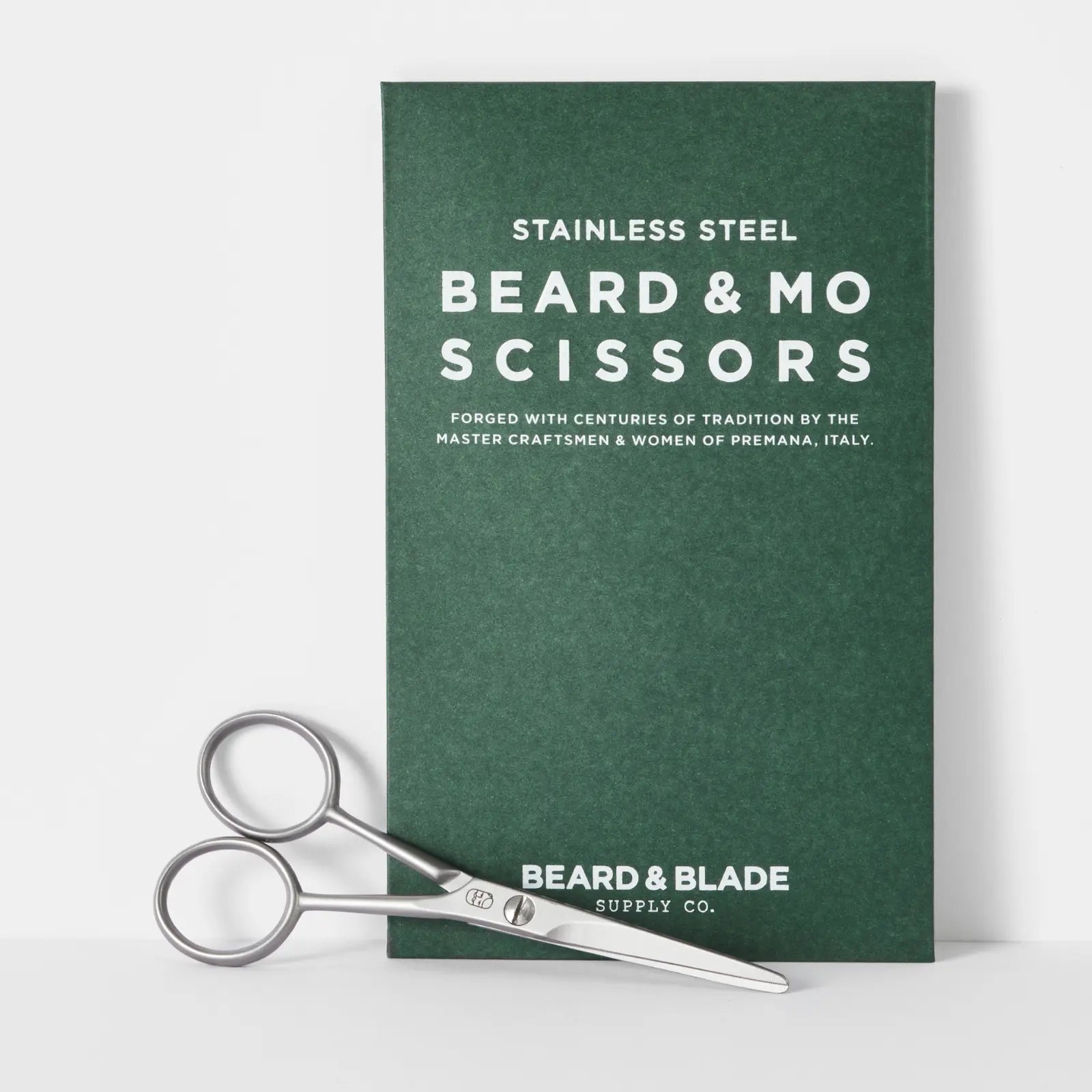 Beard & Blade Beard & Mo Scissors Stainless Steel 4.5"