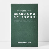 Beard & Blade Beard & Mo Scissors Stainless Steel 4.5"