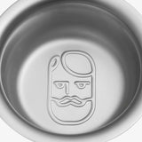 Beard & Blade Shaving Bowl Stainless Steel Matte