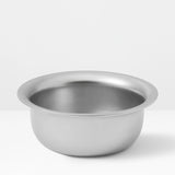 Beard & Blade Shaving Bowl Stainless Steel Matte