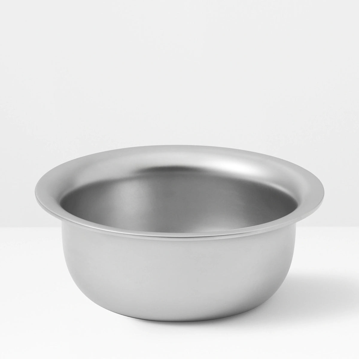 Beard & Blade Shaving Bowl Stainless Steel Matte