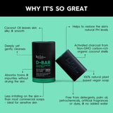 Black Chicken D-Bar Activated Charcoal Detox Soap 100g