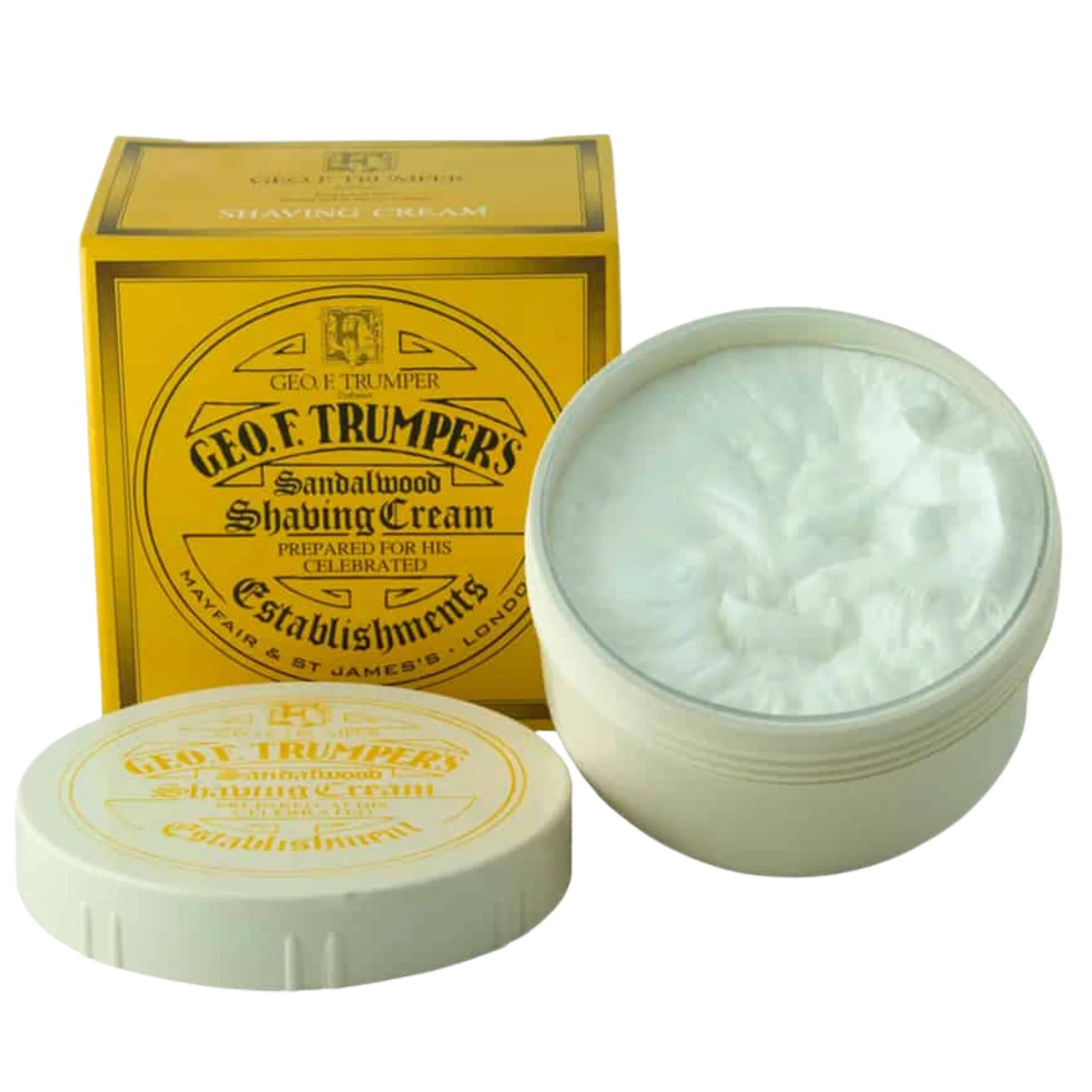 Geo. F. Trumper Sandalwood Shaving Cream 200g