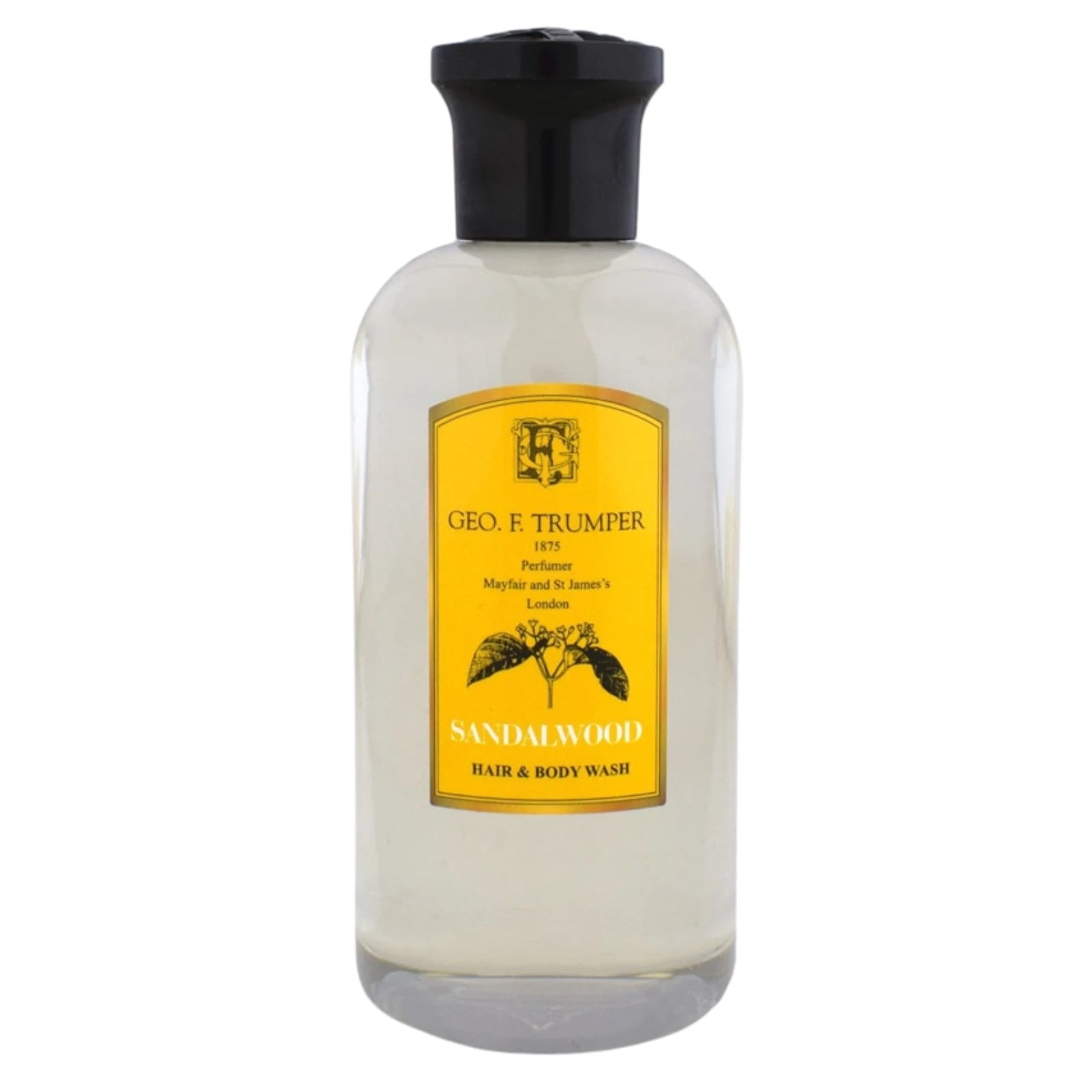 Geo. F. Trumper Sandalwood Hair & Body Wash 200ml