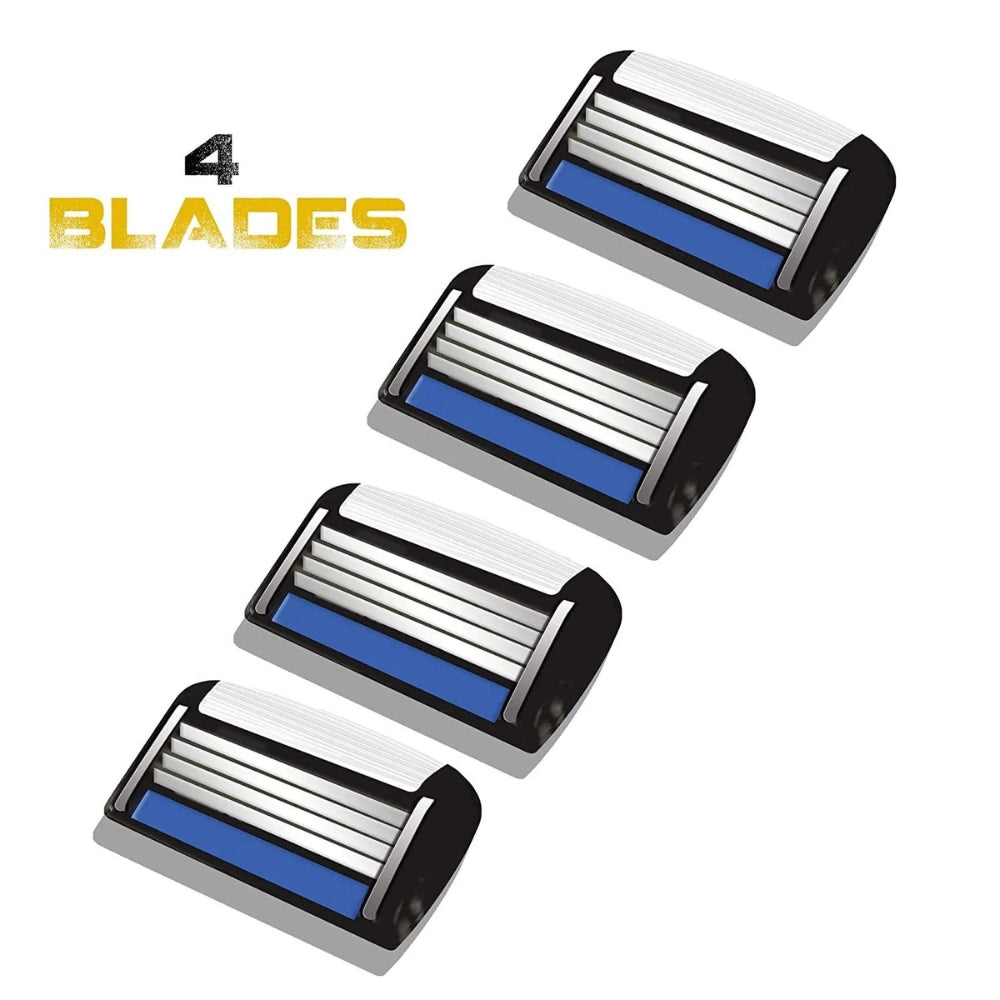 HeadBlade HB4 4-Blade Shaving Cartridges (4)