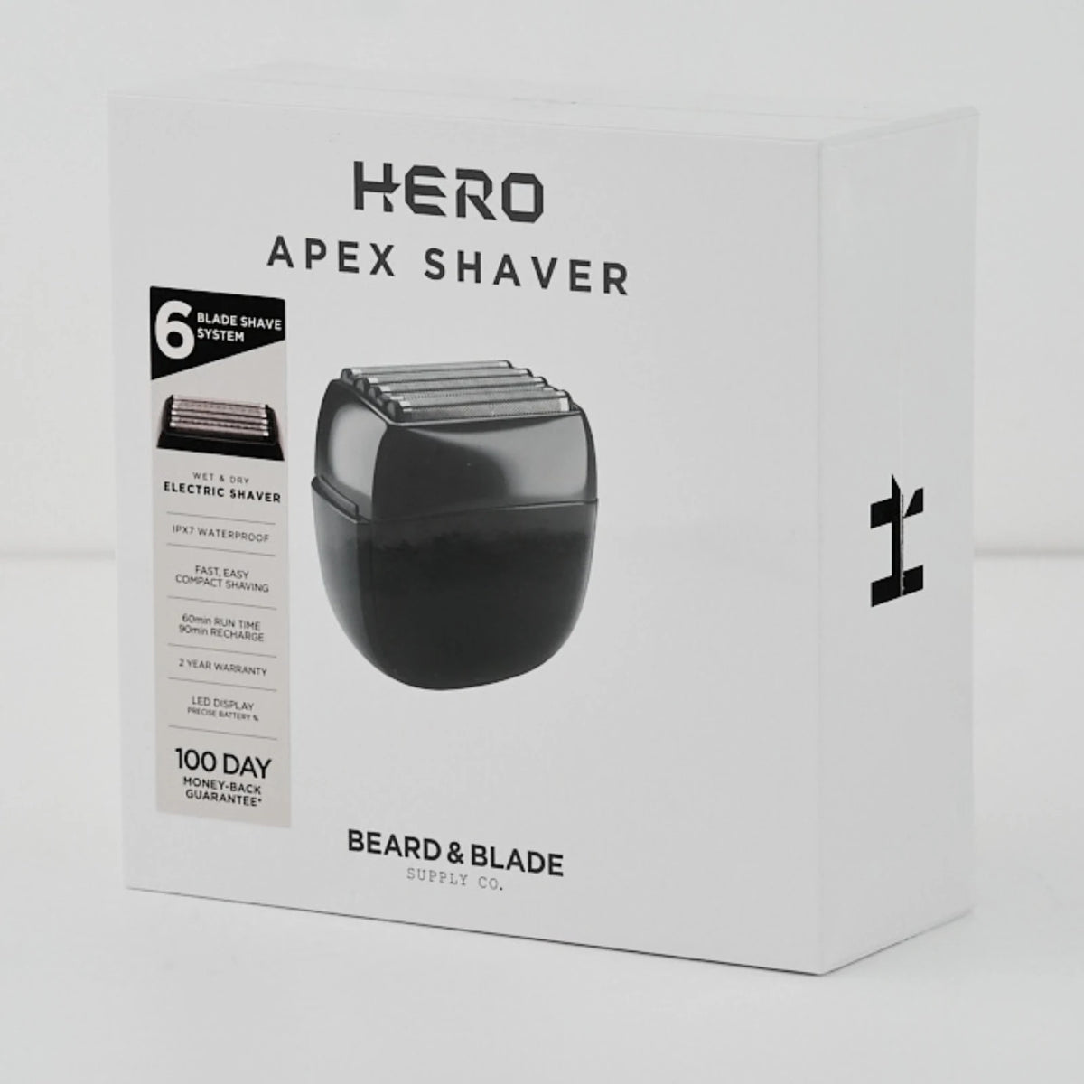 HERO Apex Wet & Dry Shaver box