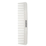 King Brown Styling Comb White