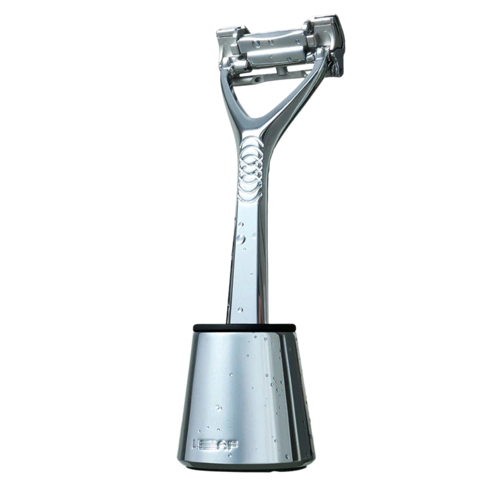 Leaf Shave The Leaf Two Razor Stand Chrome