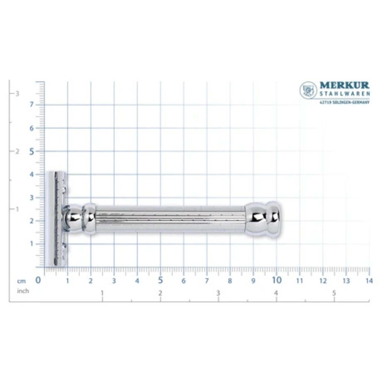 Merkur 47C Safety Razor Long Handle Chrome