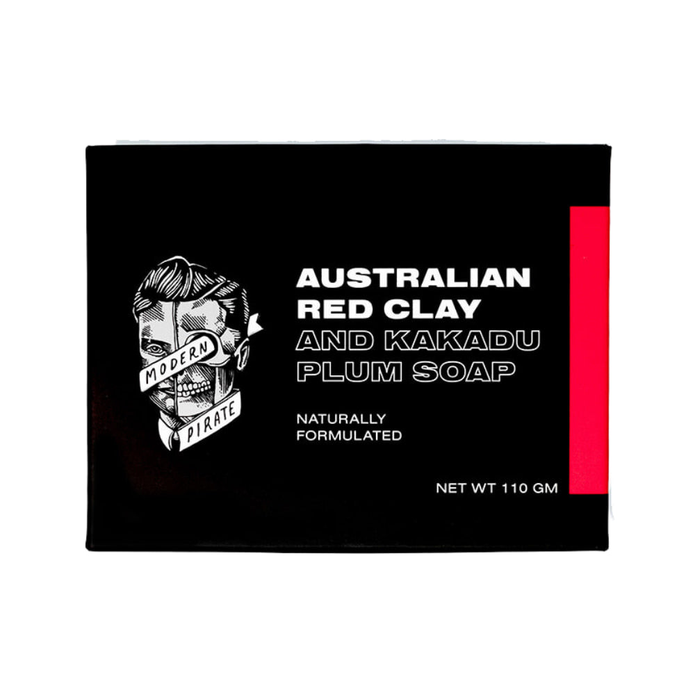 Modern Pirate Australian Red Clay Soap 110g