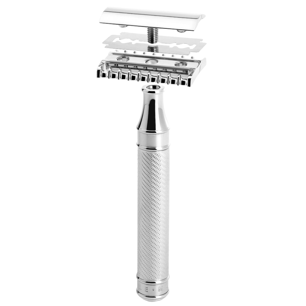 Muhle R41 Grande Safety Razor Open Comb Chrome