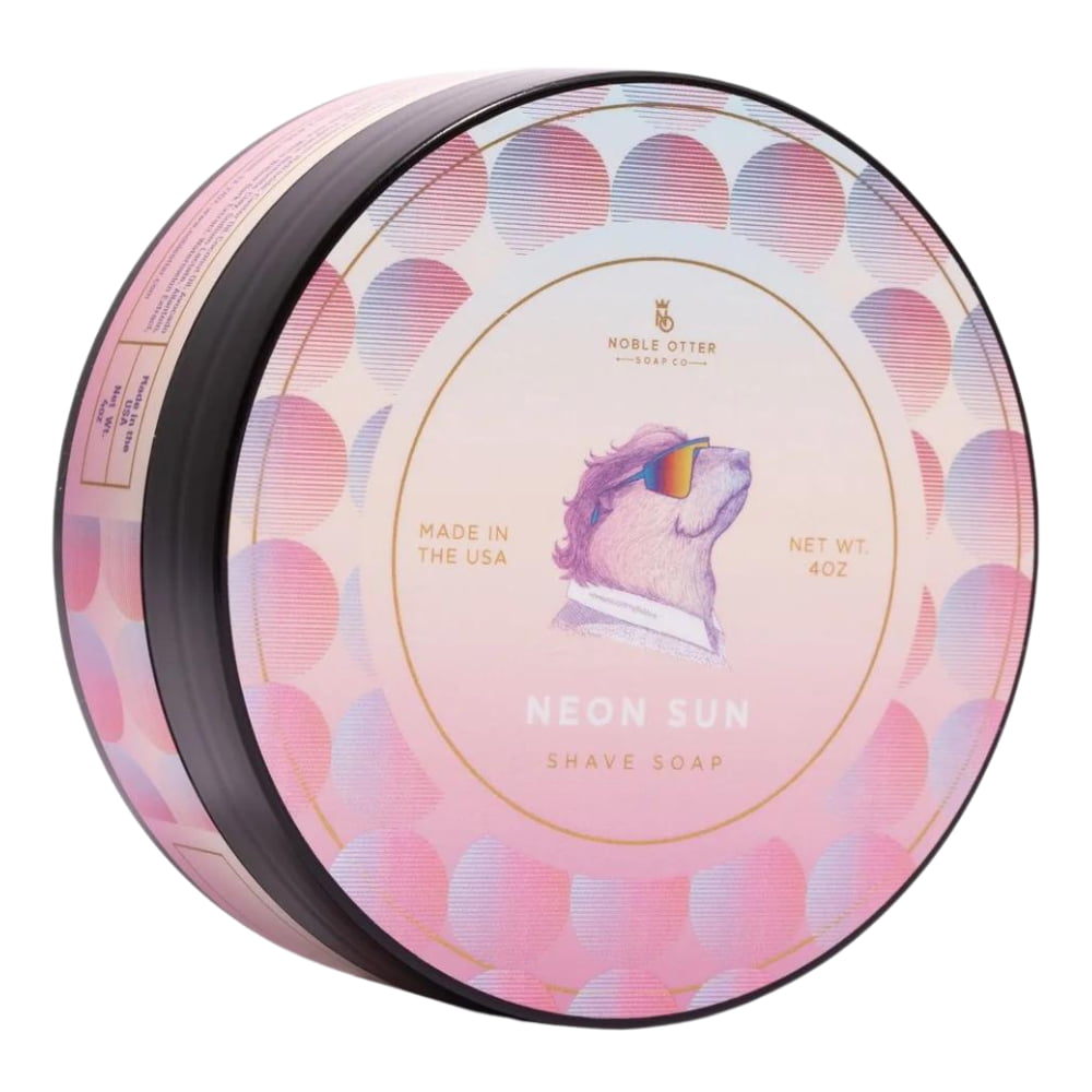 Noble Otter Neon Sun Shaving Soap 113g Beard & Blade