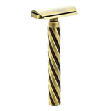 Parker Flight Safety Razor Antique Brass