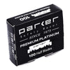 Parker Premium Platinum Shavette Blades (100)