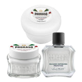 Proraso White Green Tea & Oatmeal Shaving Trio
