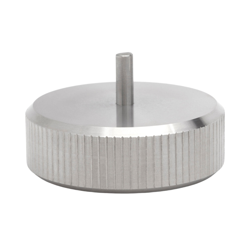 Rex Razor Stand Knurled Stainless Steel