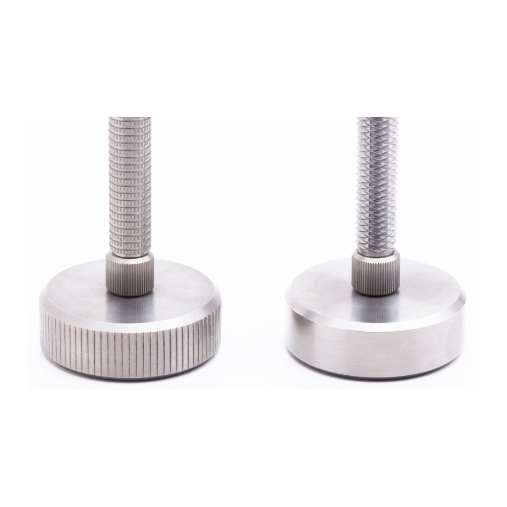 Rex Razor Stand Knurled Stainless Steel