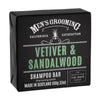 The Scottish Fine Soaps Company Vetiver & Sandalwood Shampoo Bar 100g