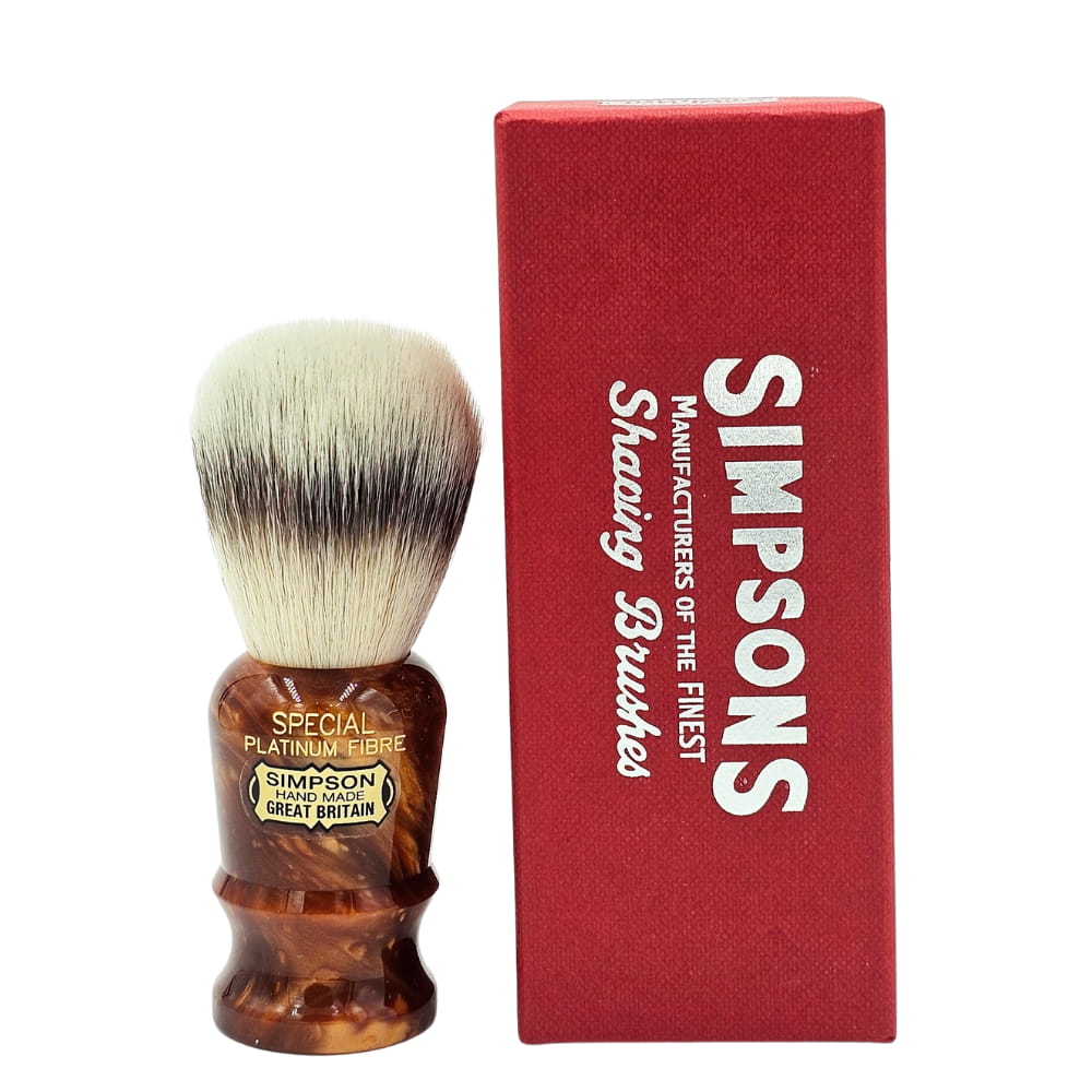 Simpsons Fibre Shaving Brush Special Copper Ice