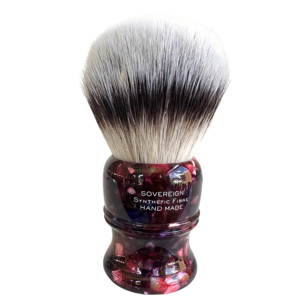 Simpsons Sovereign Fibre Shaving Brush Trafalgar T3 Nebular Beard & Blade