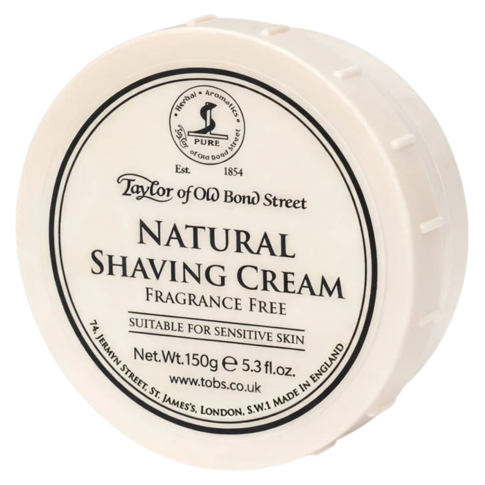 Taylor of Old Bond Street Natural Shaving Cream 150g