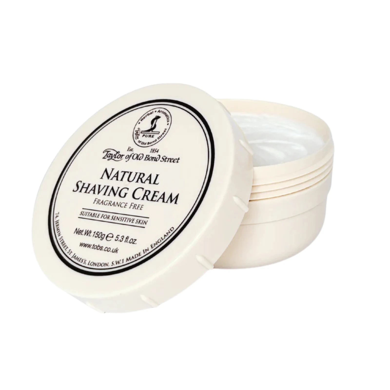 Taylor of Old Bond Street Natural Shaving Cream 150g