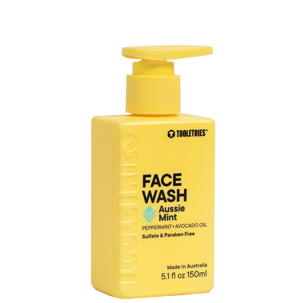 Tooletries Face Wash Aussie Mint 150ml