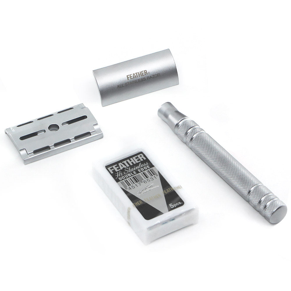 Feather AS-D2 Safety Razor Stainless Steel