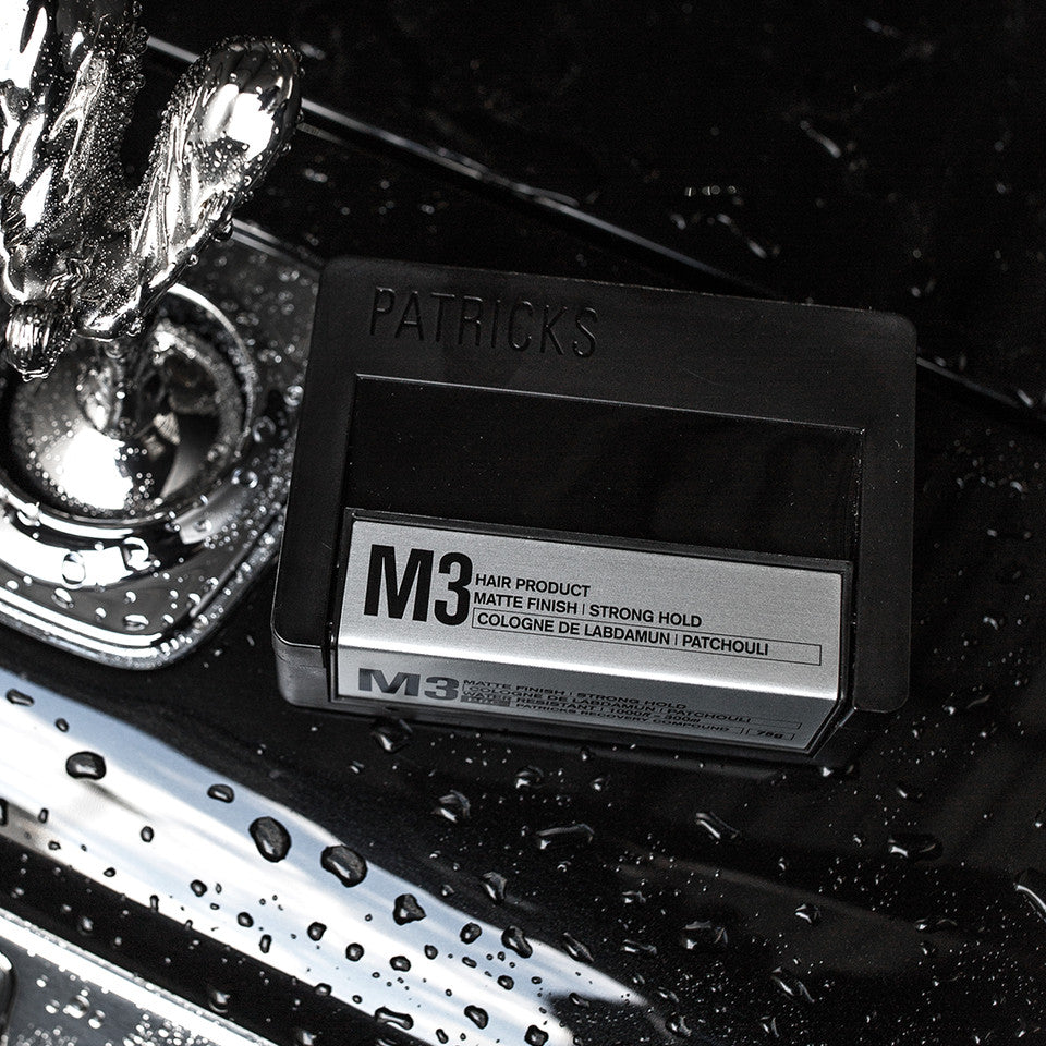 Patricks M3 Matte Strong Hold Styling Clay 75g
