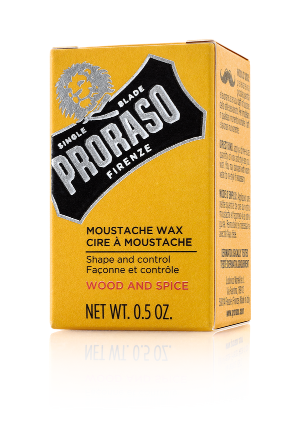 Proraso Moustache Wax Wood & Spice 15ml